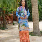 Zebrang – 2 Piece Unstitched Lawn Suit | Hira Lari Lawn | Summer Collection